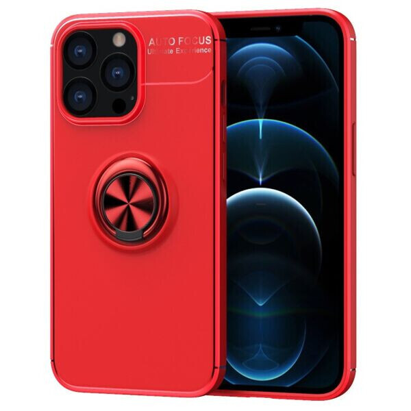 

Защитный чехол UniCase Magnetic Ring для Apple iPhone 13 Pro Max - Red
