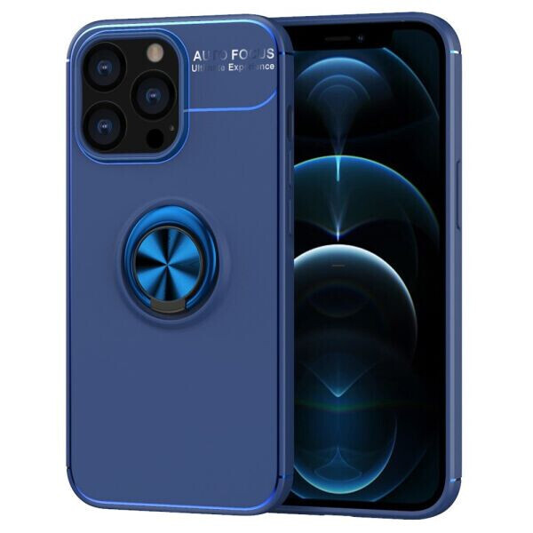 

Защитный чехол UniCase Magnetic Ring для Apple iPhone 13 Pro Max - Blue