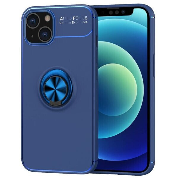 

Защитный чехол UniCase Magnetic Ring для Apple iPhone 13 - Blue