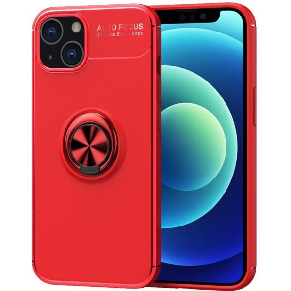 

Защитный чехол UniCase Magnetic Ring для Apple iPhone 13 - Red