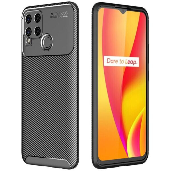 

Защитный чехол Deexe Fusion для Realme C15 - Black