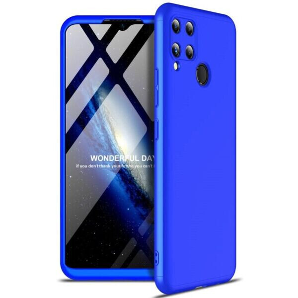 

Защитный чехол GKK Double Dip Case для Realme C15 - Blue