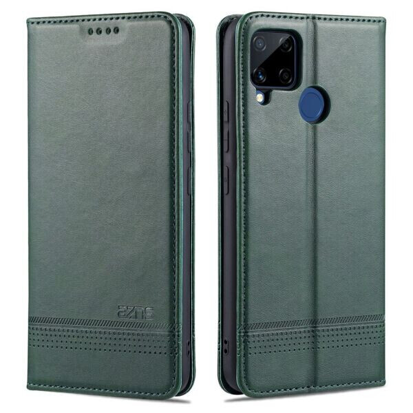 

Чехол-книжка AZNS Classic Series для Realme C15 - Green