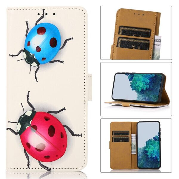 

Чехол Deexe Life Style Wallet для Samsung Galaxy M32 (M325) - Ladybird