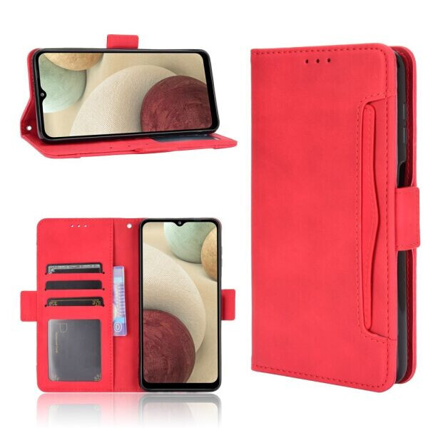 

Чехол Deexe Wallet Stand для Samsung Galaxy M32 (M325) - Red