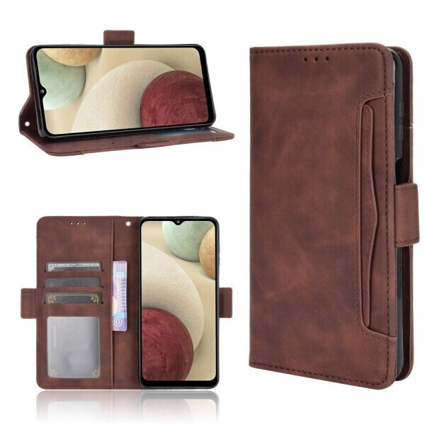 

Чехол Deexe Wallet Stand для Samsung Galaxy M32 (M325) - Brown