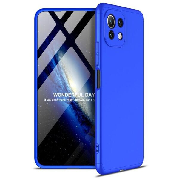 

Защитный чехол GKK Double Dip Case для Xiaomi Mi 11 Lite - Blue