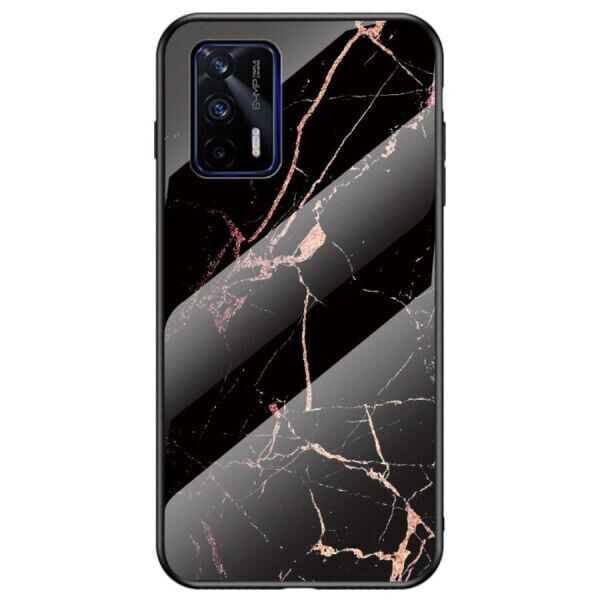 

Защитный чехол Deexe Gradient Pattern для Realme GT - Black / Gold