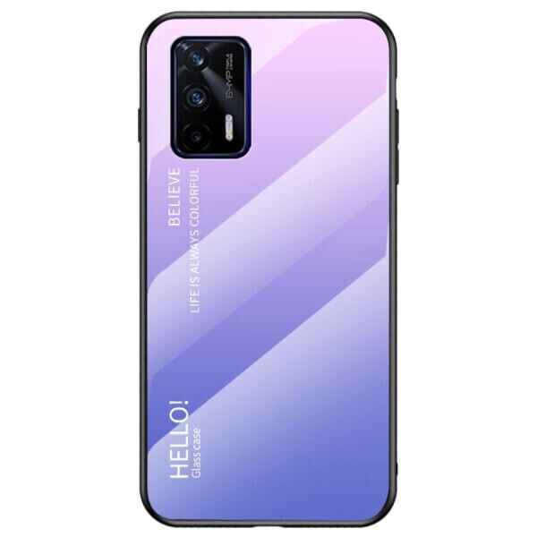 

Защитный чехол Deexe Gradient Color для Realme GT - Pink / Purple