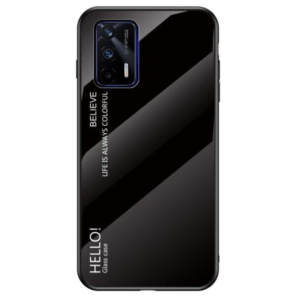 

Защитный чехол Deexe Gradient Color для Realme GT - Black