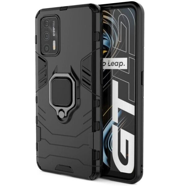 

Защитный чехол Deexe Hybrid Case для Realme GT - Black