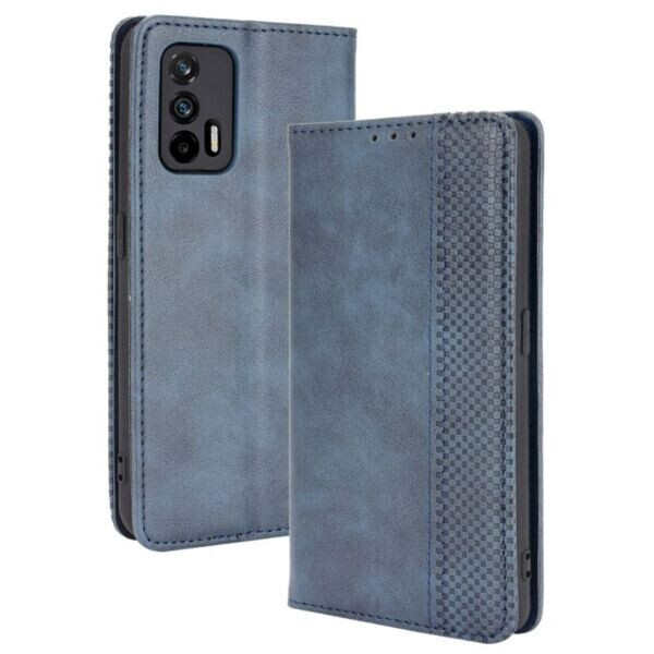 

Чехол Deexe Retro Style для Realme GT - Blue