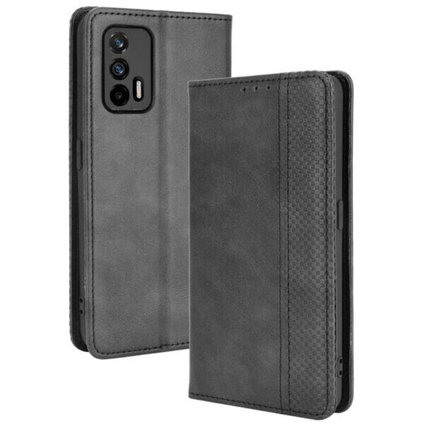 

Чехол Deexe Retro Style для Realme GT - Black