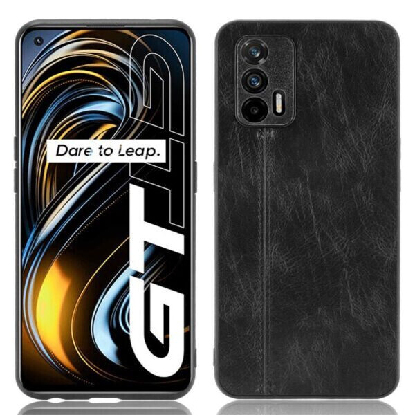 

Защитный чехол UniCase Leather Series для Realme GT - Black