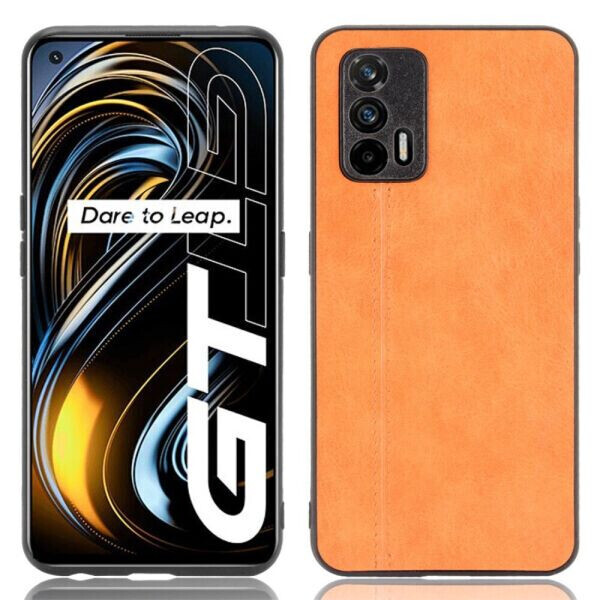 

Защитный чехол UniCase Leather Series для Realme GT - Yellow