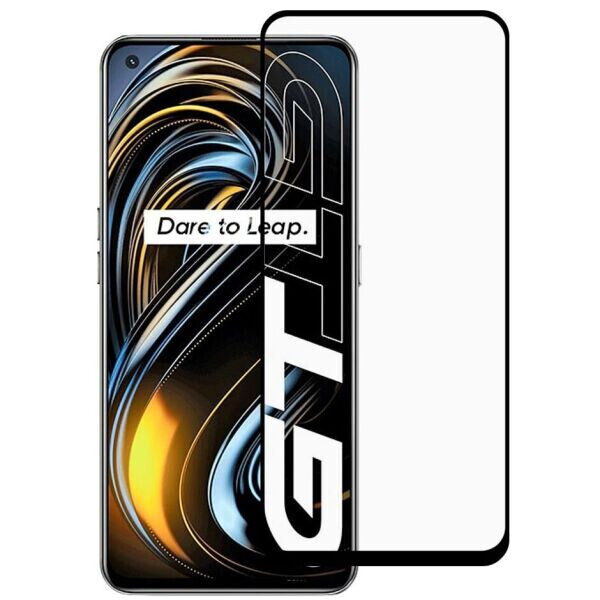 

Защитное стекло Deexe Full Glue Coverage для Realme GT - Black