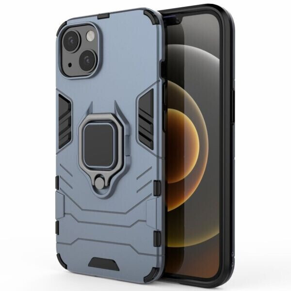 

Защитный чехол Deexe Hybrid Case для Apple iPhone 13 - Blue