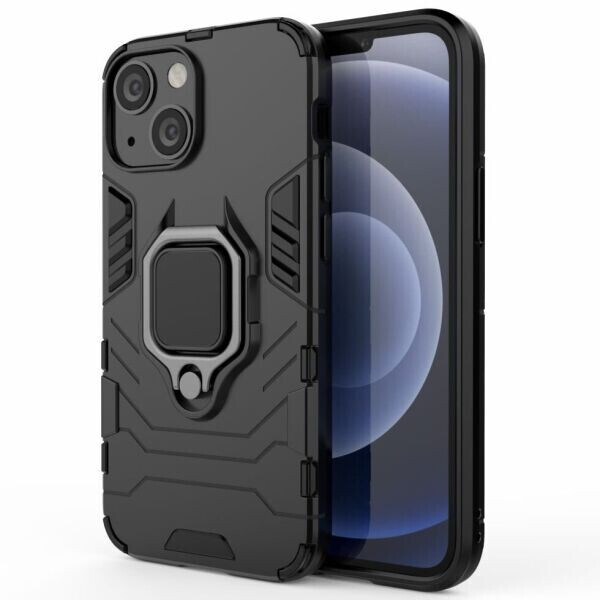 

Защитный чехол Deexe Hybrid Case для Apple iPhone 13 mini - Black