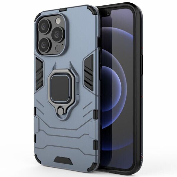 

Защитный чехол Deexe Hybrid Case для Apple iPhone 13 Pro - Blue