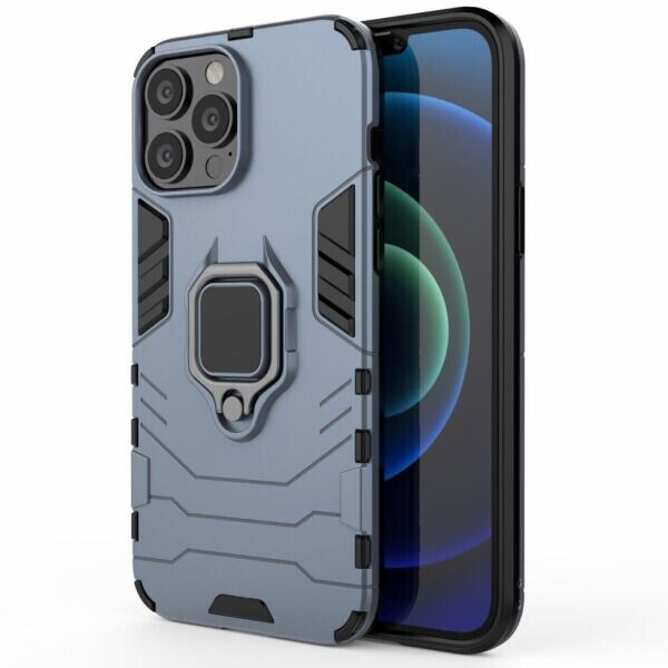 

Защитный чехол Deexe Hybrid Case для Apple iPhone 13 Pro Max - Blue