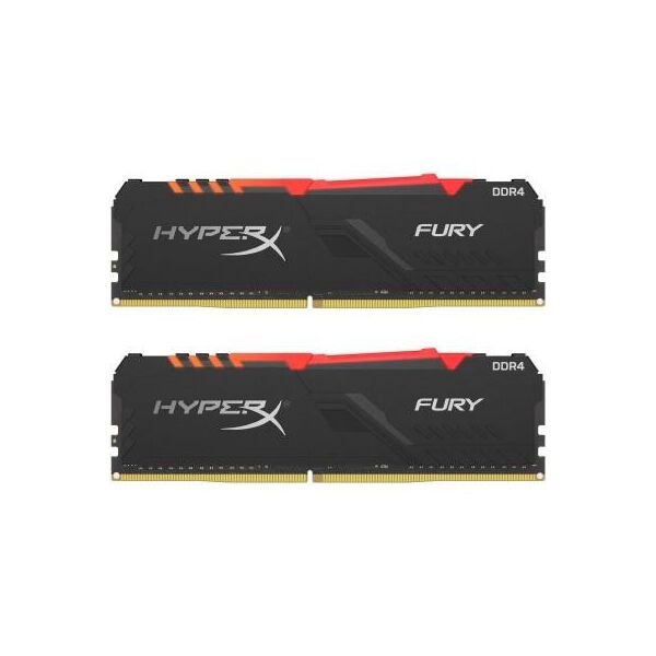 

Модуль пам'яті для комп'ютера DDR4 16GB (2x8GB) 3000 MHz HyperX Fury HyperX (Kingston Fury) (HX430C15FB3AK2/16)