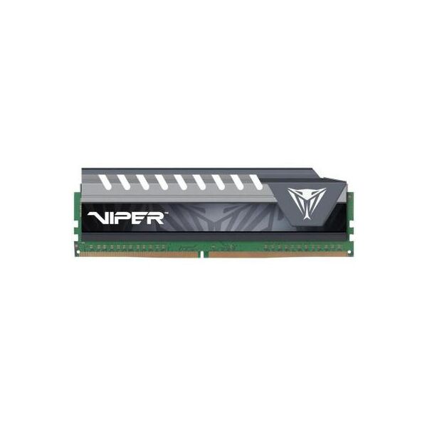 

Модуль пам'яті для комп'ютера DDR4 8GB 2400 MHz Viper Elite Gray Patriot (PVE48G240C6GY)