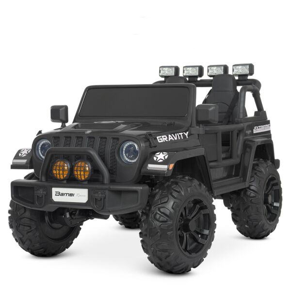 

Электромобиль Джип M 4572EBLR-2(24V) черный BAMBI