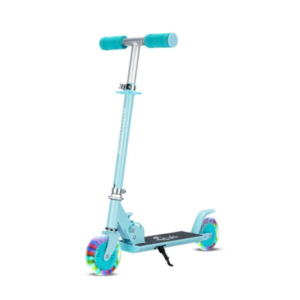 

Детский самокат Scooter 305 Blue двухколесный складной