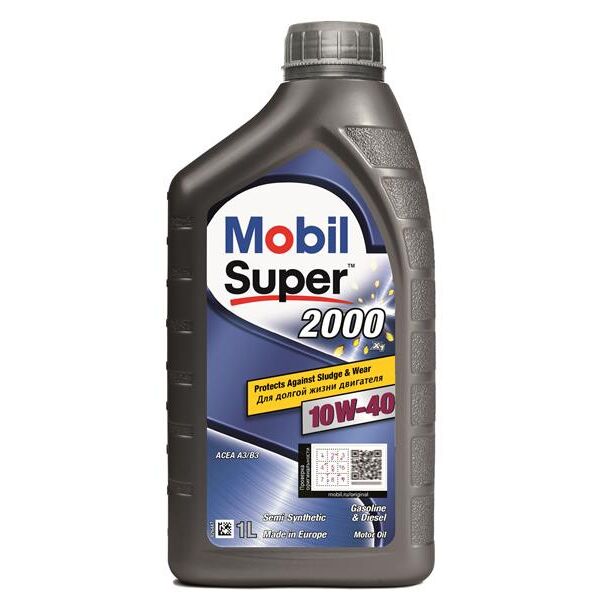 

Моторное масло Mobil Super 2000х1 10W-40 1 л