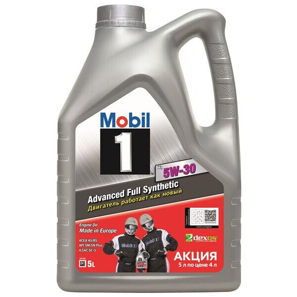 

Моторное масло Mobil 1 X1 5W-30 PROMO 5 л