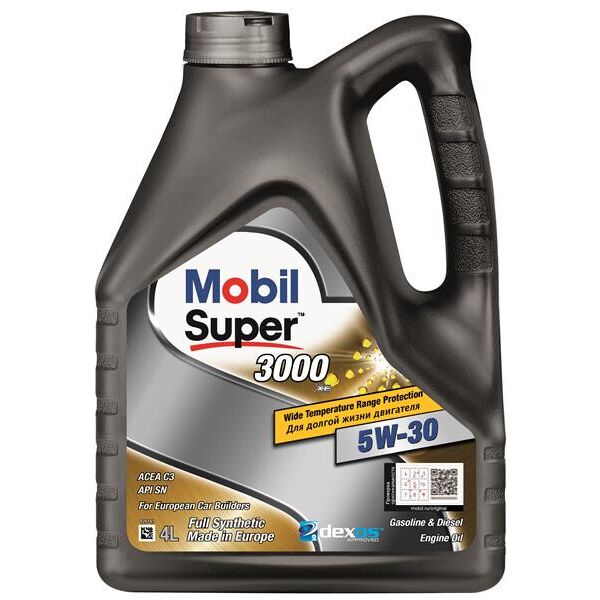 

Моторное масло Mobil Super 3000 XE 5W-30 4 л