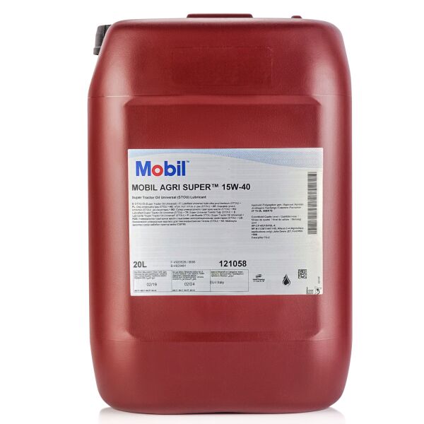 

Многофункциональное тракторное масло Mobil Agri Super 15W-40 20 л