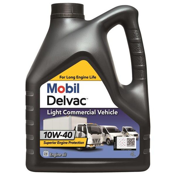 

Моторное масло Mobil Delvac Light Commercial Vehicle 10W-40 4 л