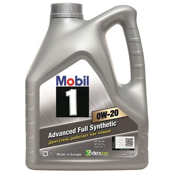 

Моторное масло Mobil 1 0W-20 4 л