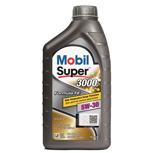 

Моторное масло Mobil Super 3000 Formula FE 5W-30 4 л