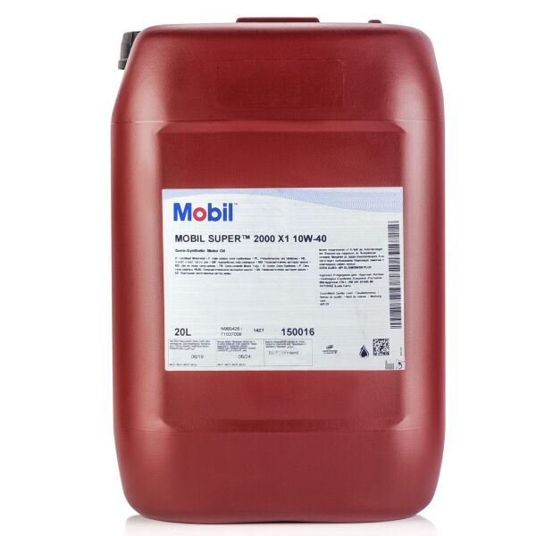 

Моторное масло Mobil Super 2000х1 10W-40 20 л
