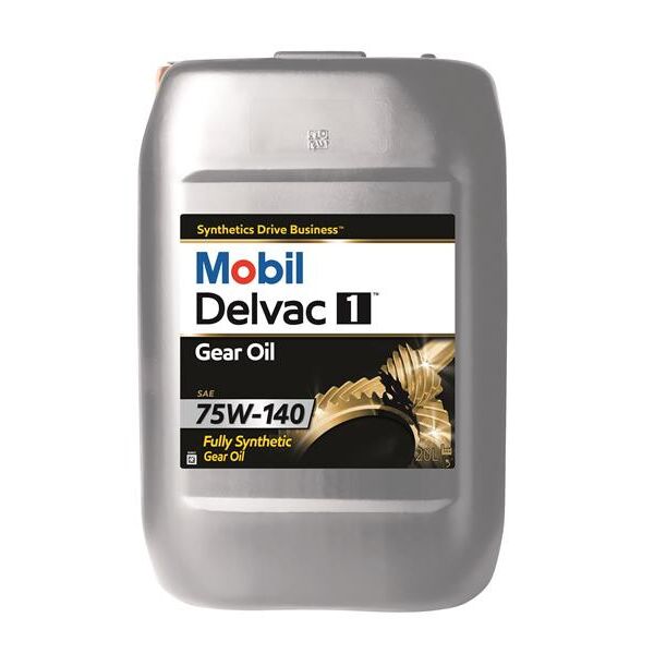

Трансмиссионное масло Mobil Delvac Synthetic Gear Oil 75W-140 20 л