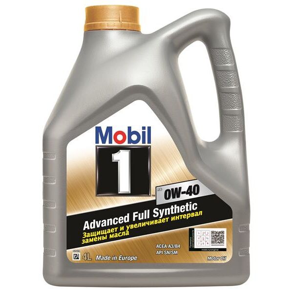 

Моторное масло Mobil 1 FS 0W-40 4 л