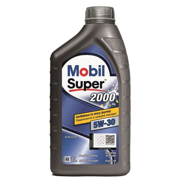 

Моторное масло Mobil Super 2000х1 5W-30 1 л