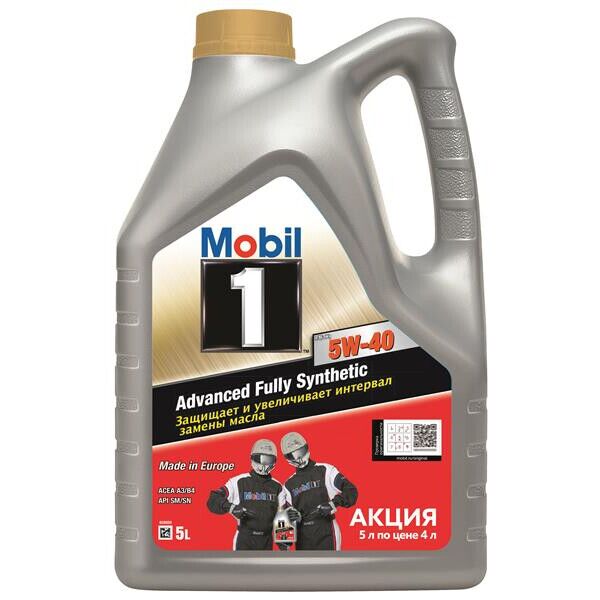 

Моторное масло Mobil 1 FS X1 5W-40 PROMO 5 л