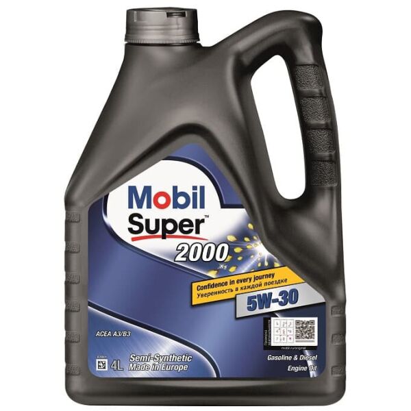 

Моторное масло Mobil Super 2000х1 5W-30 4 л