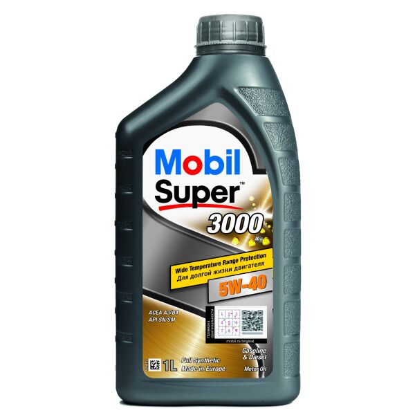 

Моторное масло Mobil Super 3000 X1 5W-40 1 л