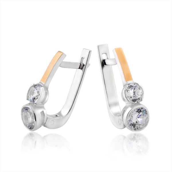 

Серьги с фианитами Юрьев 320 с