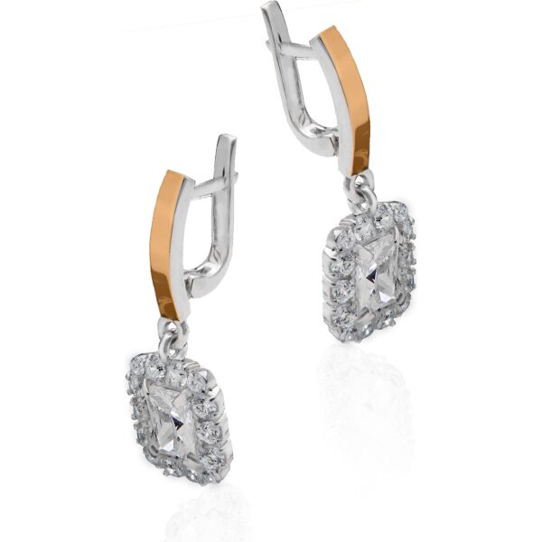 

Серьги с фианитами Юрьев из 109