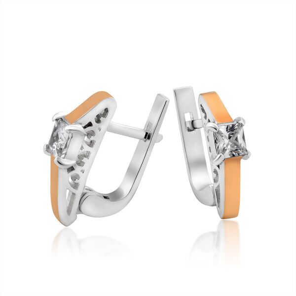 

Серьги с фианитами Юрьев из 377
