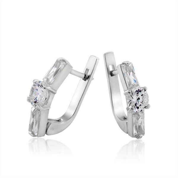 

Серьги из серебра Юрьев 376 с