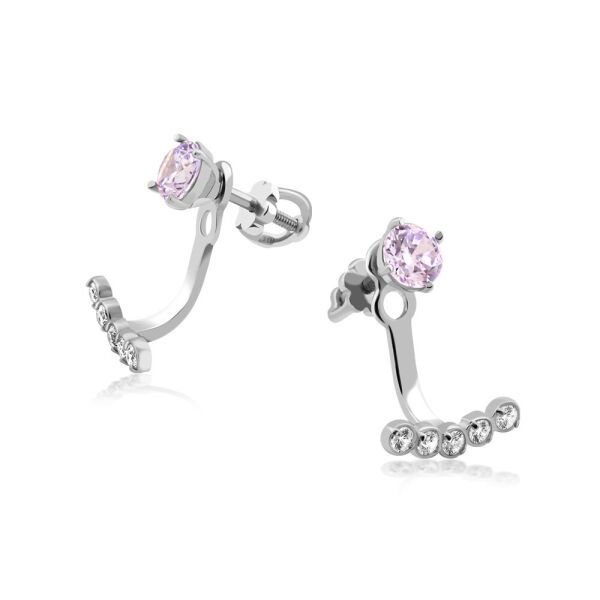 

Серебряные серьги - гвоздики Юрьев арт. 327 из