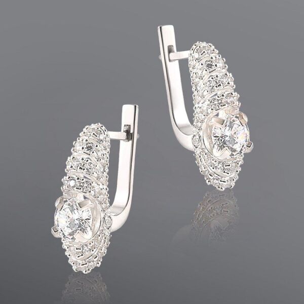 

Серебряные серьги Юрьев 270 с