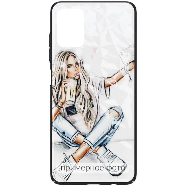 

TPU+PC чехол Prisma Ladies для Samsung Galaxy A22 4G (Selfie) (1178966)