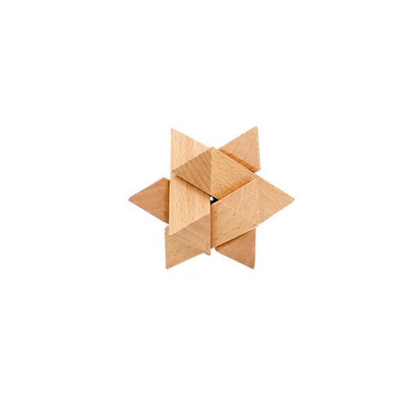 

Деревянная игрушка Головоломка MD 2056 (Звезда MD 2056-7)